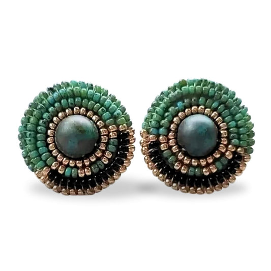 Little Green Earrings