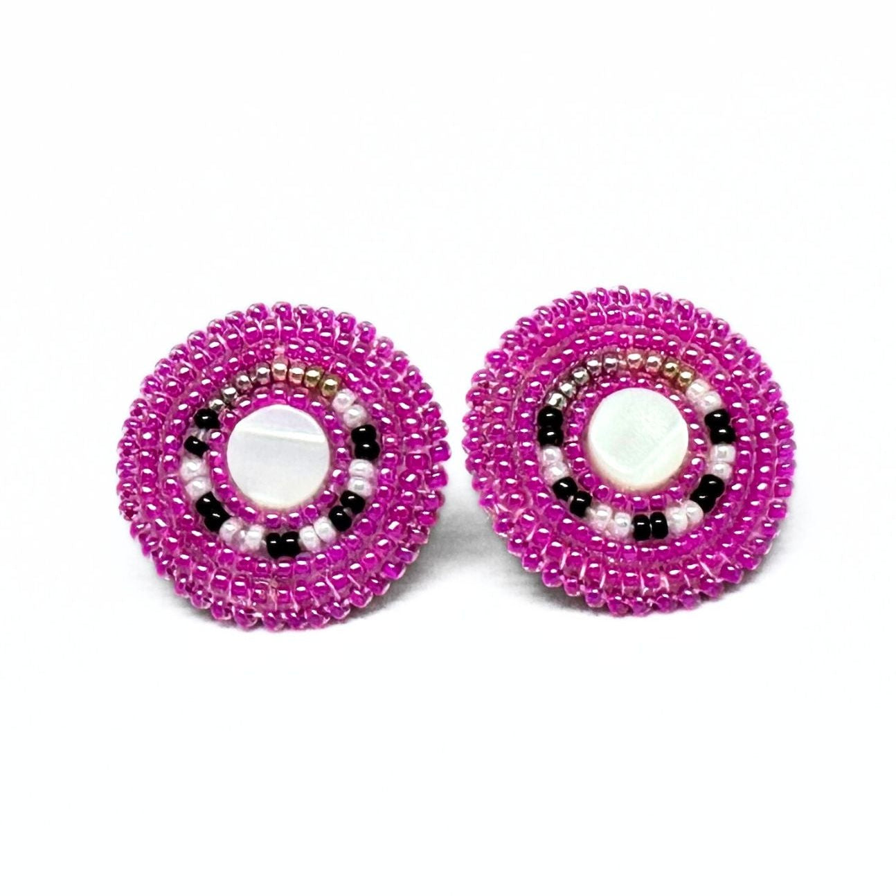 Rebel Rose Pearl Earrings