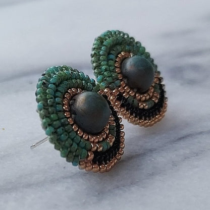 Saw these gorgeous beaded earrings on Shein, but I guarantee they stole  this design from a small artist. Can anyone help me find the actual maker  to support & buy these earrings